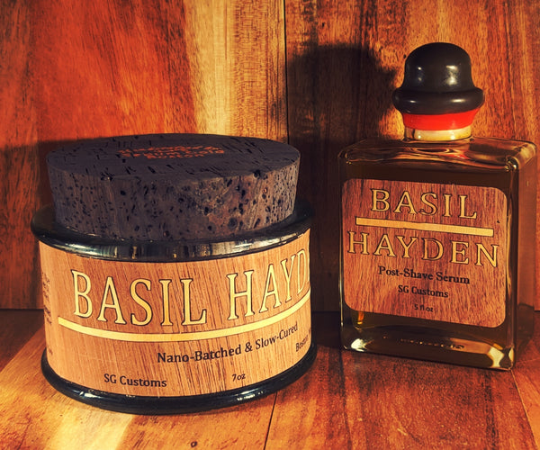 Basil Hayden Luxury Shave Set