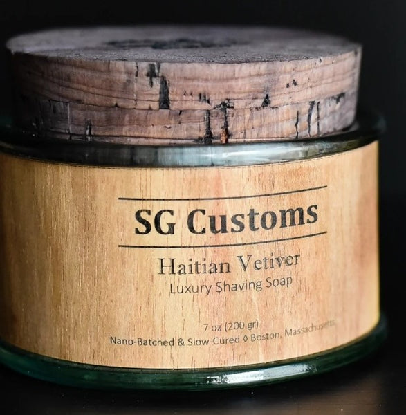 Haitian Vetiver Luxury Shave Soap (Spare)