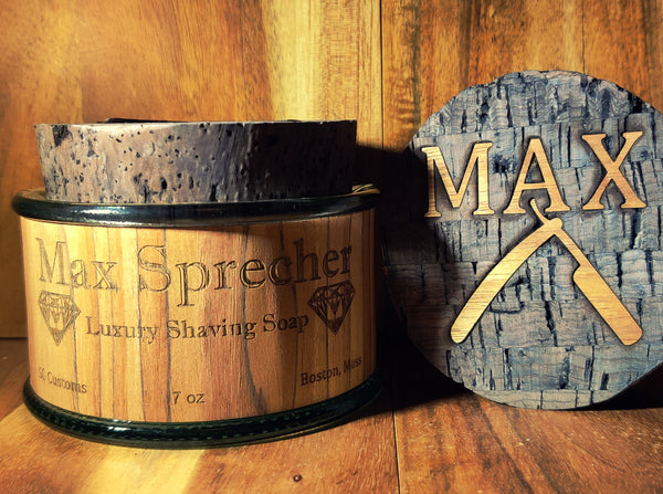 Max Sprecher Wood Inlay Edition Shave Soap