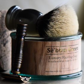 Sē'bŭm Green Luxury Shaving Soap (Spare)